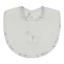 Picture of Deolinda Baby Florence Rocking Horse Velour Bib With Applique - White Blue