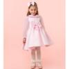 Picture of Caramelo Kids Girls Satin Dress With Tulle Ruffles & Headband - Pink