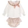 Picture of Rochy Girls Powerty Winter Collection Jam Pant Set X 2 - Pink Beige Floral