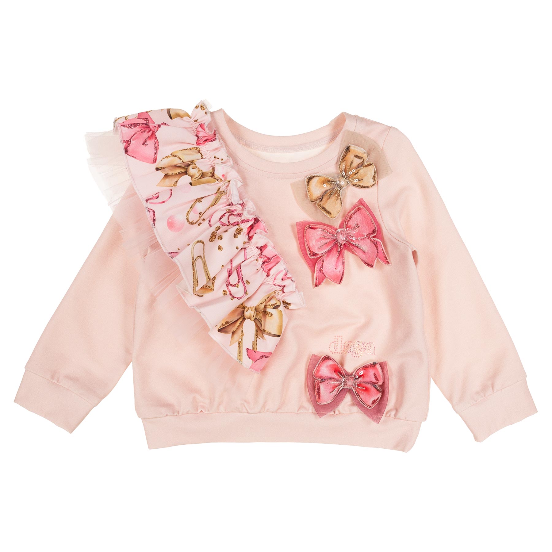 Daga Girls Pretty In Pink Sweater Leggings Set X 2 Pink