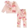 Picture of Daga Girls Pretty In Pink Sweater & Leggings Set X 2 - Pink