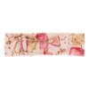 Picture of Daga Girls Pretty In Pink Bow Print Soft Headband With Bow - Pink