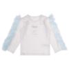 Picture of Daga Girls Ceremony & Elegance Top & Tulle Skirt Set - White Blue
