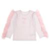 Picture of Daga Girls Ceremony & Elegance Top & Tulle Skirt Set - White Pink
