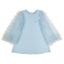 Picture of Daga Girls Ceremony & Elegance Tulle Sleeve Dress - Blue
