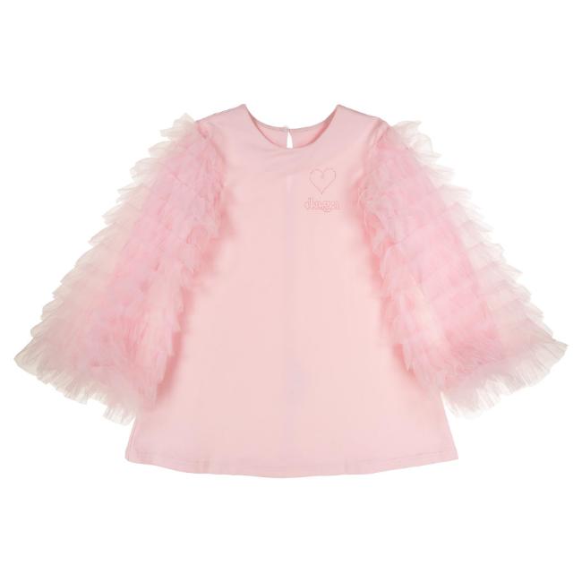 Picture of Daga Girls Ceremony & Elegance Tulle Sleeve Dress - Pink
