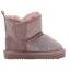 Picture of Lelli Kelly Toddler Girls Easy On Diamante Sheepskin Boot - Dark Pink 