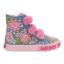 Picture of Lelli Kelly Girls Brooke Mid Ankle Boot With 3 Front Straps & Curly Fleece Lining - Blue Pink Fuchsia