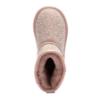 Picture of Lelli Kelly Girls Rhinestone Sheepskin Mid Calf Boot - Rosa Pink 