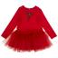 Picture of Daga Girls Not Only Christmas Jersey & Tulle Dress - Red 
