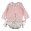Picture of Foque Baby Girls Sweater & Liberty Jam Pants Set X 2 - Pale Pink 