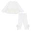Picture of Pastels & Co Girls Too Too Tulle Lisa Trimmed Tunic & Leggings Set X 2 - Ivory