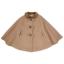 Picture of Sarah Louise Girls Winter Cape With Bow Front - Camel