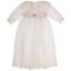 Picture of Granlei Baby Girls Special Occasion Dress - Ivory Pale Pink 