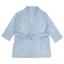 Picture of Salero Boys Cotton Dressing Gown - Pale Blue White