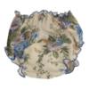 Picture of Ela Confeccion Girls Penelope Ruffle Dress Panties Bonnet Set X 3 - Royal Blue Ivory