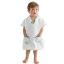 Picture of Meia Pata Boys Turtles Towelling Poncho - White Lilac