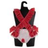 Picture of Meia Pata Girls Salerno Watermelon Swimsuit - White Red 