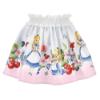 Picture of Monnalisa Girls Alice In Wonderland Skirt - Pink