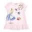 Picture of Monnalisa Girls Alice In Wonderland Ruffle Hem Tunic Top - Pink