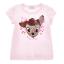 Picture of Monnalisa Girls Bambi Diamante T-shirt - Pink