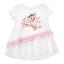 Picture of Monnalisa Girls Bambi Ruffle Tunic - White