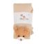 Picture of Meia Pata Tights With Fuzzy Bear - Champagne 