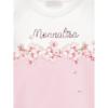 Picture of Monnalisa Girls Bambi Crystal Logo T-shirt - Pink