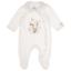 Picture of Jamiks Kids Baby Boys Robin Balloon Bunny Babygrow - Ivory Pale Blue 
