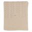 Picture of Rigola Baby Girls Openwork Knit Organic Cotton Shawl - Beige