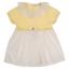 Picture of Rigola Baby Girls Organic Knit & Plumetti Dress & Panties Set - Summer Sun Yellow