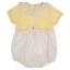 Picture of Rigola Baby Girls Organic Knit & Plumetti Romper - Summer Sun Yellow