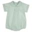 Picture of Rigola Baby Boys Organic Linen Romper - Green Water