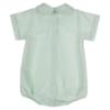 Picture of Rigola Baby Boys Organic Linen Romper - Green Water