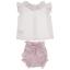 Picture of Granlei Baby Girls Floral Jampant Set X 2 - White Pink