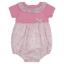 Picture of Granlei Baby Girls Knit & Floral Romper - Fuchsia Pink