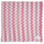 Picture of Granlei Fine ZigZag Knit Baby Shawl - Fucsia Pink White