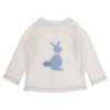 Picture of Granlei Baby Boys Soft Knit Bunny Sweater & Pant Set X 2 - White Blue