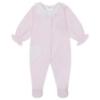 Picture of Deolinda Baby Lina Heart Babygrow  - Pink White