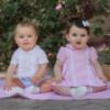 Picture of Miranda Baby Girls  Polka Dress & Panties Set X 2 - Pink