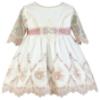 Picture of Miranda  Girls Tulle & Lace Occasion Dress - Ivory Pink