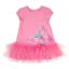 Picture of Daga Girls Pink Paradise Butterfly Tulle Hem Dress  - Fucsia Pink