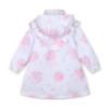 Picture of A Dee Heavenly Hydrangea Celine Print Frill Jacket - Bright White