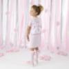 Picture of A Dee Heavenly Hydrangea Carmen Handbag Dress - Pink Blossom