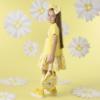 Picture of A Dee Daisy Dreamer Dove Daisy Drop Waist Dress - Daisy Yellow