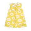 Picture of A Dee Daisy Dreamer Dottie Daisy Print A Line Dress - Daisy Yellow
