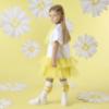 Picture of A Dee Daisy Dreamer Tulle Party Dress - Daisy Yellow 