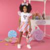 Picture of A Dee Lollipop Love Enya Stripe Skort Set X 2 - Bright White