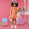 Picture of A Dee Lollipop Love Darcy Sweat Playsuit - Coraline