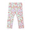 Picture of A Dee Pop Hearts Erin Colourblock Legging Set X 2 - Pink Gloss